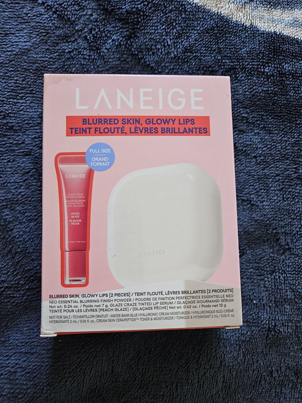 LANEIGE Blurred Skin & Glowy Lips Set